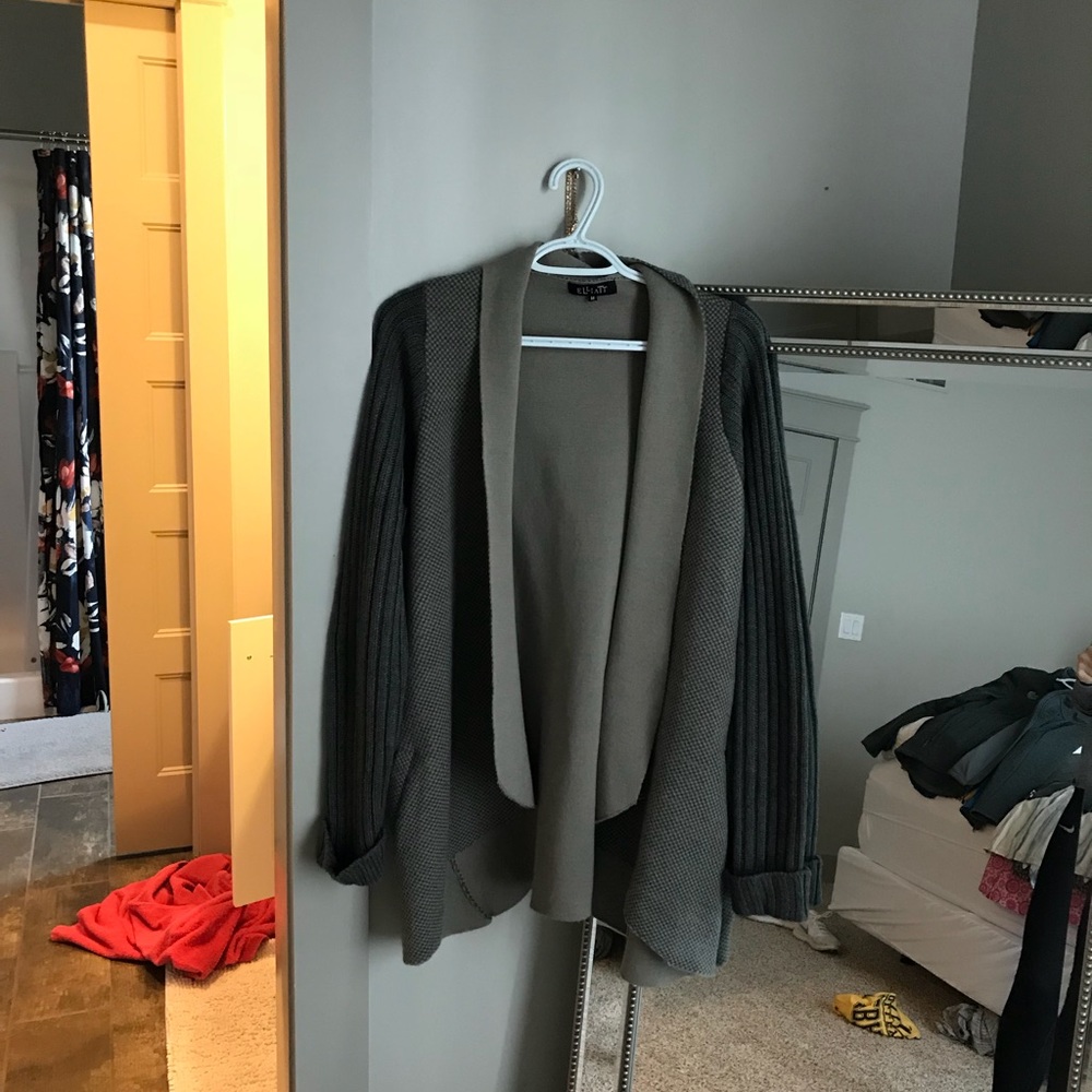 Oversized cardigan